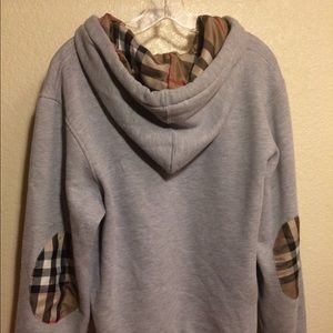 Burberry Clarendon Elbow Patch Hoodie